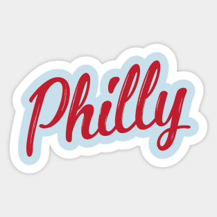 New Style Philly Phillies Sticker